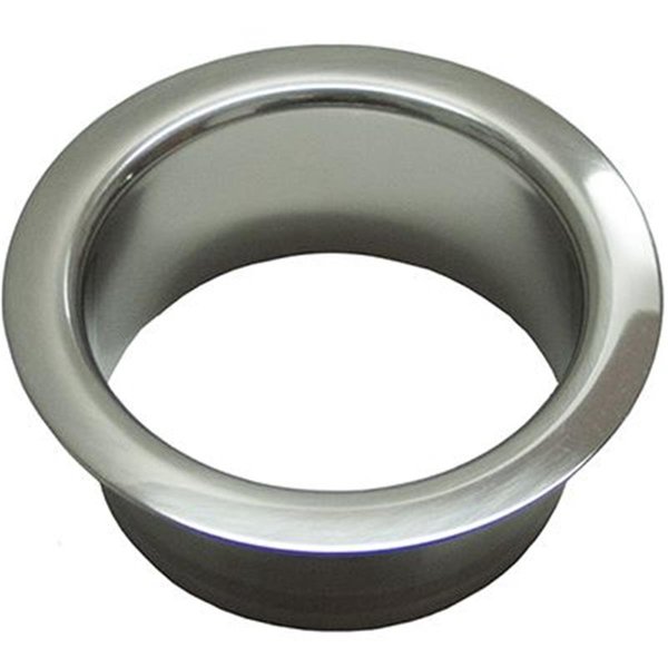 Hd Deco 3 x 1.5 in. Polished Trash Grommet, Stainless Steel HD2100229